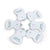 TENS machine pads 12 pack showing soft self-adhesive gel surface