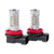 H11 LED fog light bulb showing pure white light output