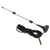 WiFi booster antenna black colour side view showing slim design