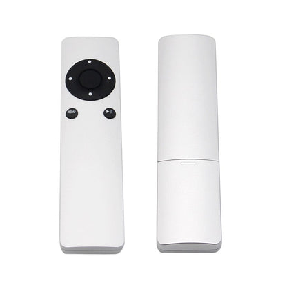Apple TV remote replacement showing front view with buttons