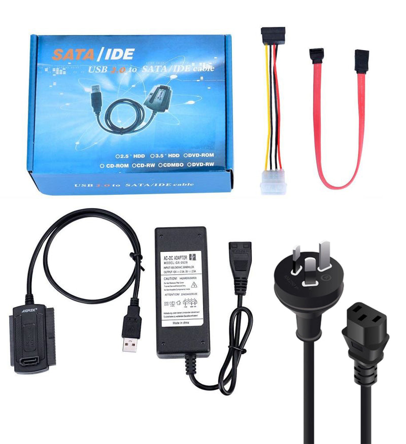 USB to SATA Converter USB 2.0 to SATA or IDE Hard Drive Adapter