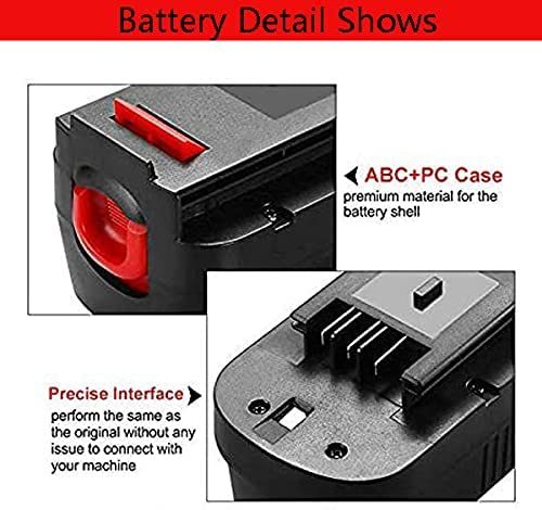 Replacement Battery for Black and Decker 18V