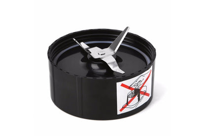 Close up of Magic Bullet blade plastic screw base detail