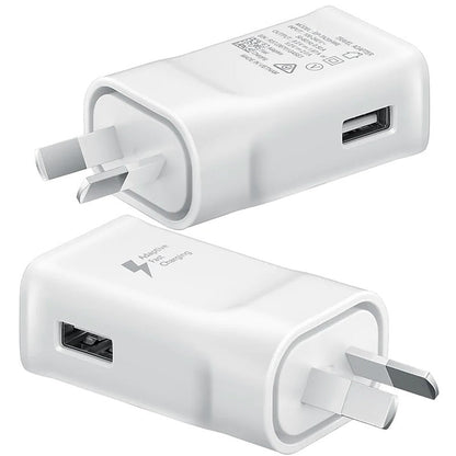 Fast charger Micro USB 9V front view showing plug