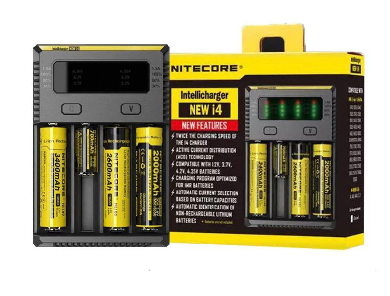 Nitecore Rechargeable battery charger i4