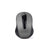 Wireless mouse portable showing top view with black finish