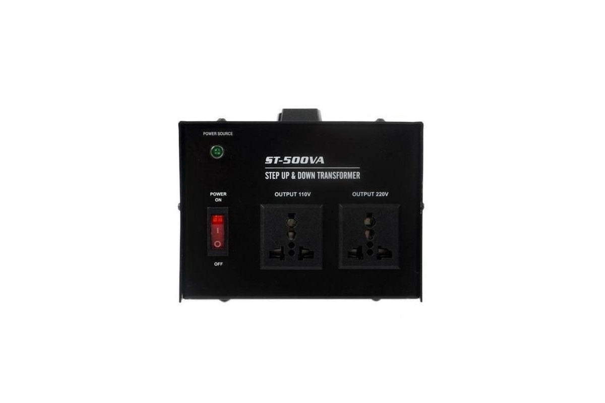 Side angle of step down transformer 500W with NZ plug