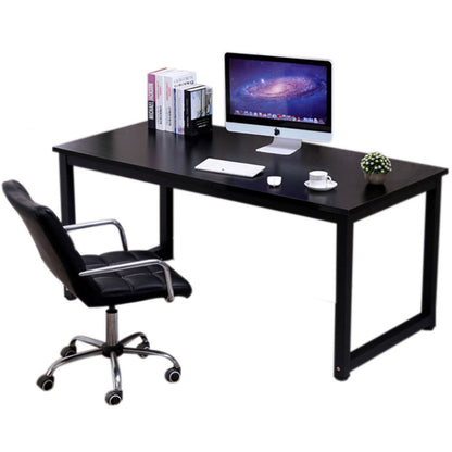 Computer desk office desk angled view highlighting modern design