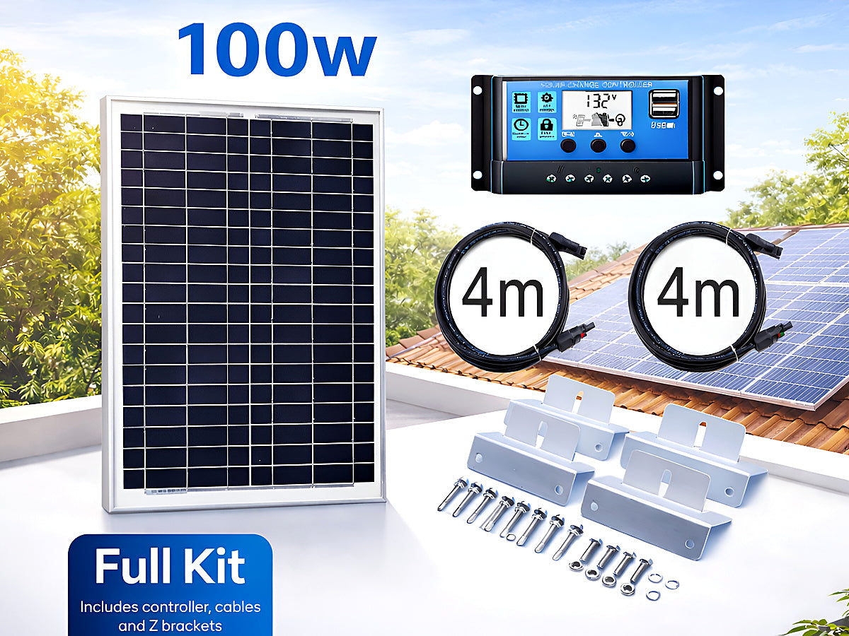 100W Solar Panel Kit
