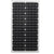 30W solar panel front view showing silver frame and cells