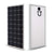 200W solar panel front view showing silver aluminium frame