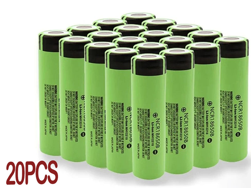 18650 Rechargeable Battery 20PCS