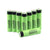 18650 rechargeable battery pack showing eight batteries in flat top design