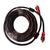 HDMI cable 10m length showing red and black PVC outer braid