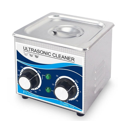 Ultrasonic cleaner 13L showing stainless steel tank interior