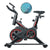 Exercise bike heavy duty spin bike side view black frame