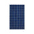 Solar panel 260W polycrystalline front view with silver frame