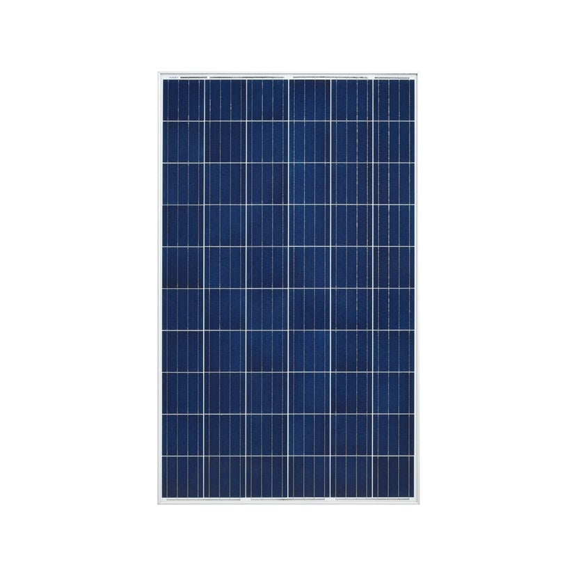 Close up of solar panel 260W polycrystalline PV cells