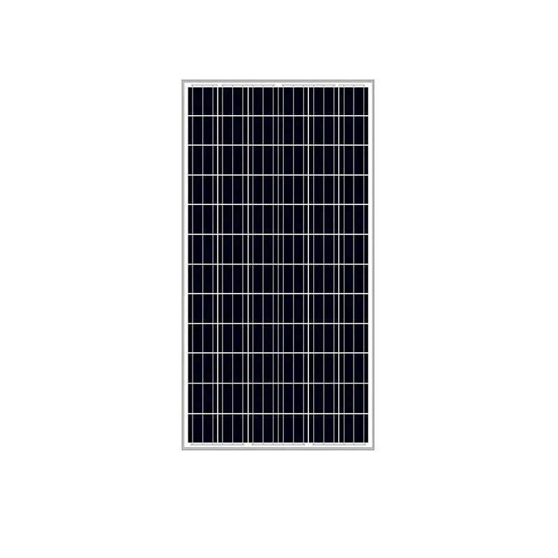 Solar Panel 280W polycrystalline front view showing aluminium frame