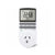 Digital timer socket plug power point showing front LCD display
