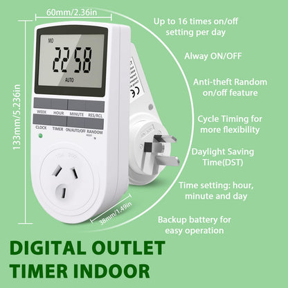 Digital Timer Socket