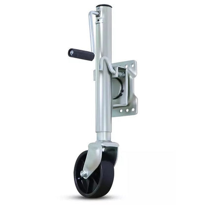 Jockey wheel heavy duty 1200 lbs showing galvanised steel frame