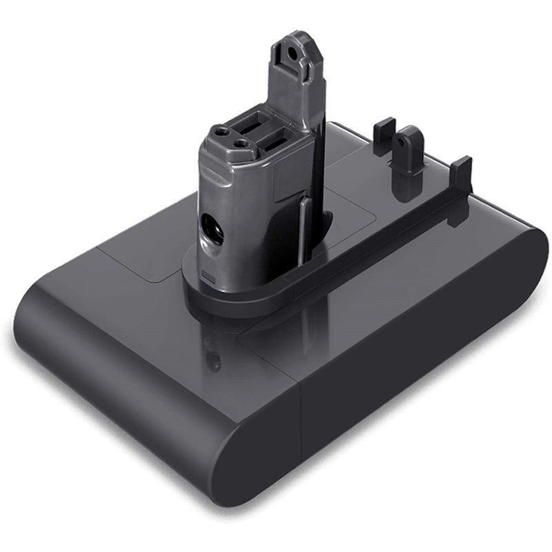 Dyson DC45 battery replacement showing 222V label