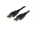 USB male to USB male cable 1 metre showing full length