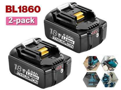 Makita Battery 18V 6AH Replacement Battery for Makita