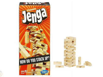 Jenga Classic Block Stacking Game