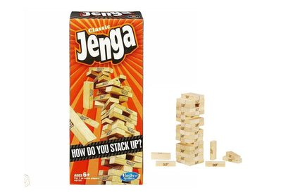 Jenga Classic Block Stacking Game