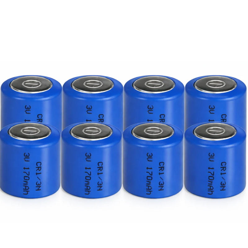 CR13N battery pack showing eight lithium button cells