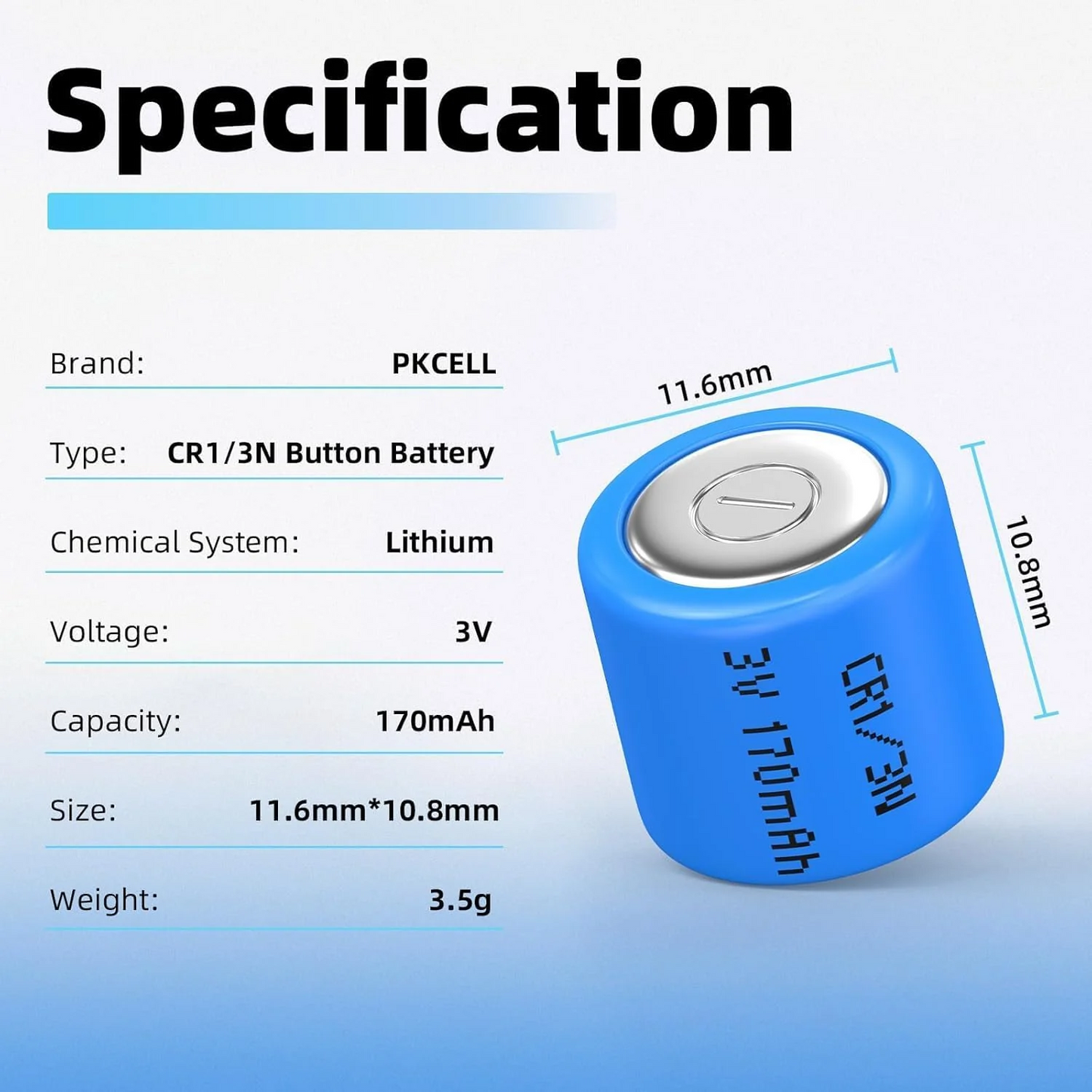 CR13N battery powering a camera in New Zealand