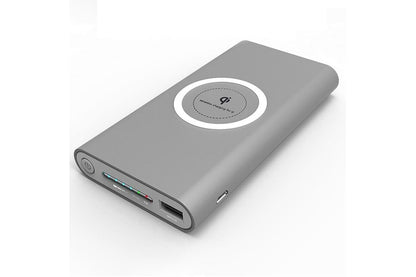 Side angle of power bank 10000mAh showing USB ports