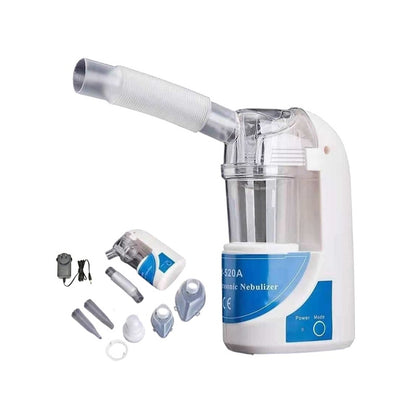 Ultrasonic nebuliser handheld inhaler showing compact design