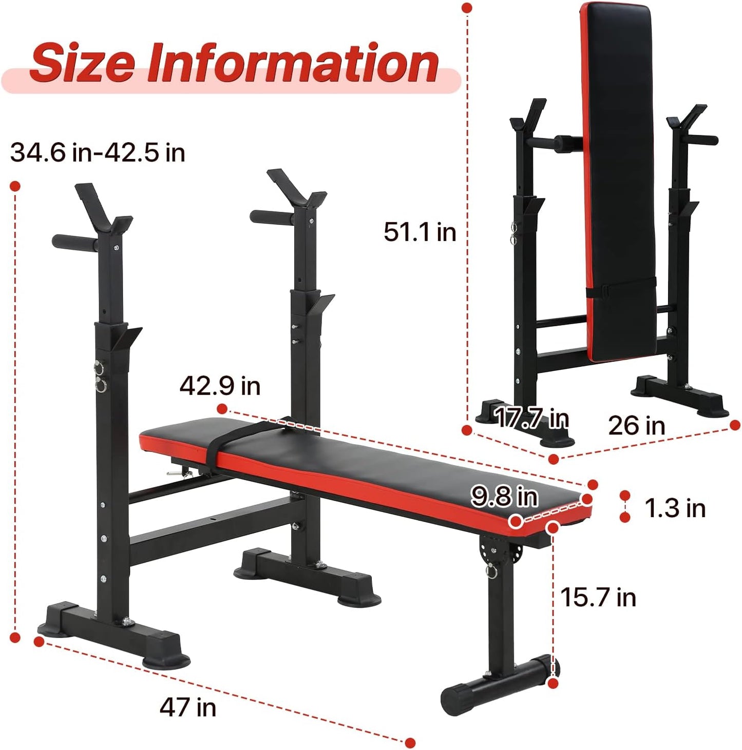 Weight Bench Workout Bench Home Gym