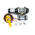 Electric winch 24V ATV winch showing steel wire cable