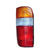 Toyota Hiace tail light left side in red ABS plastic housing