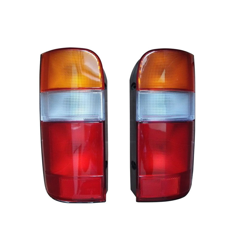 Toyota Hiace tail light right side ABS plastic housing close up