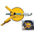 Wheel clamp wheel lock showing heavy duty steel frame