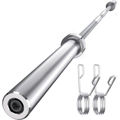 Olympic barbell bar 180cm full length steel construction