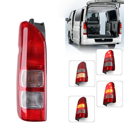 Aerodynamic design of Toyota Hiace left tail light for better airflow