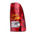 Toyota Hilux tail light right side red lens close up