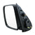 Toyota Hiace left mirror showing reflective glass surface