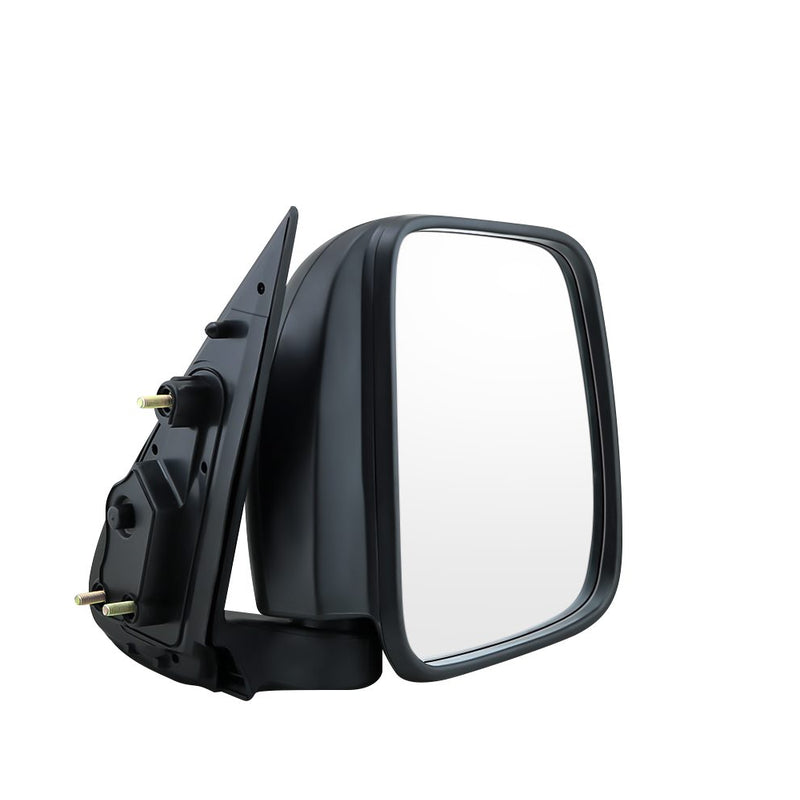 Toyota Hiace right mirror showing reflective glass surface