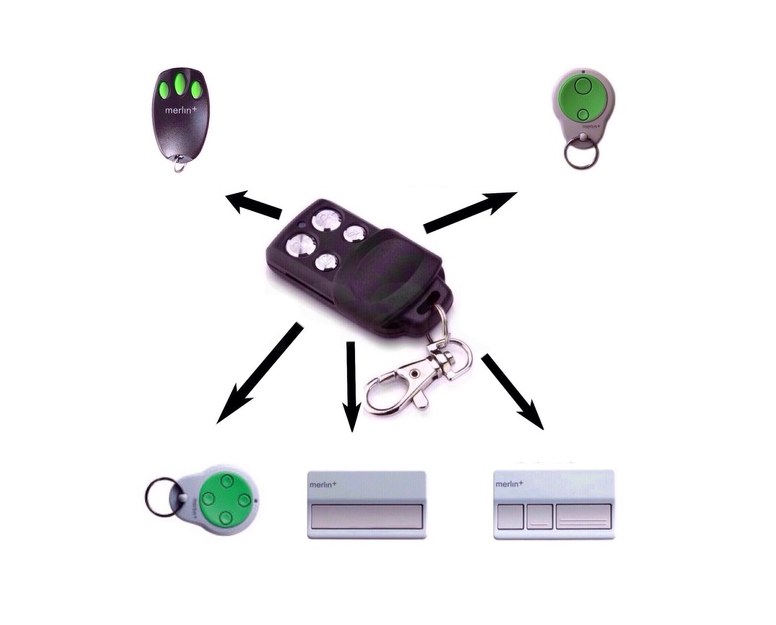 Merlin + Garage Door Remote CM842 CM844 C940 C945 Replacement