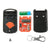 Garage remote Doormate compatible black with red button front view