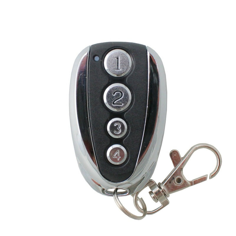 Doorworks compatible remote showing front view with buttons