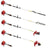 Brush cutter 4 in 1 multi tool showing petrol engine side view