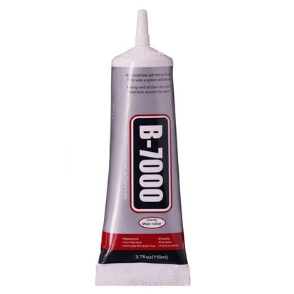 Glue Adhesive B-7000 bottle showing 110ml volume